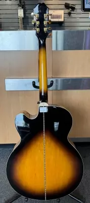 Store Special Product - Epiphone - J-200 EC Studio Acoustic/Electric - Vintage Sunburst